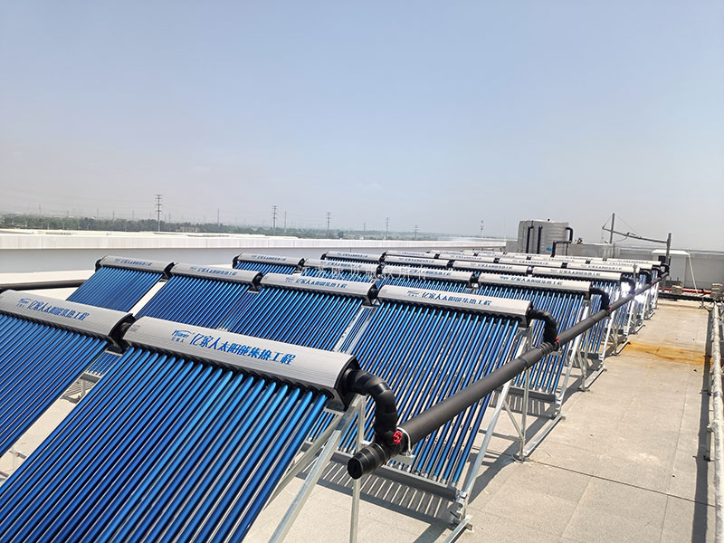 【圖片】消防站豎式真空管太陽能熱水工程